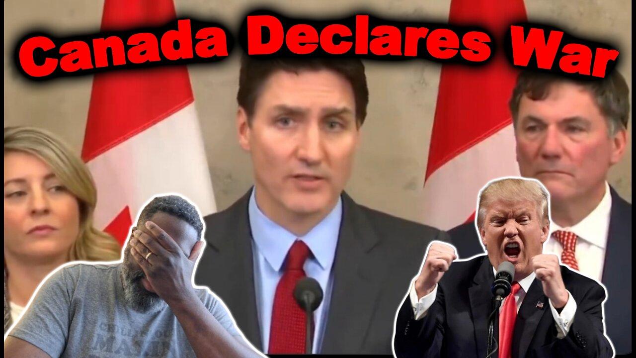 Justin Trudeau Slaps Trump with Huge Tariffs. Female Helicopter Pilot Exposed. Mass Shooting.