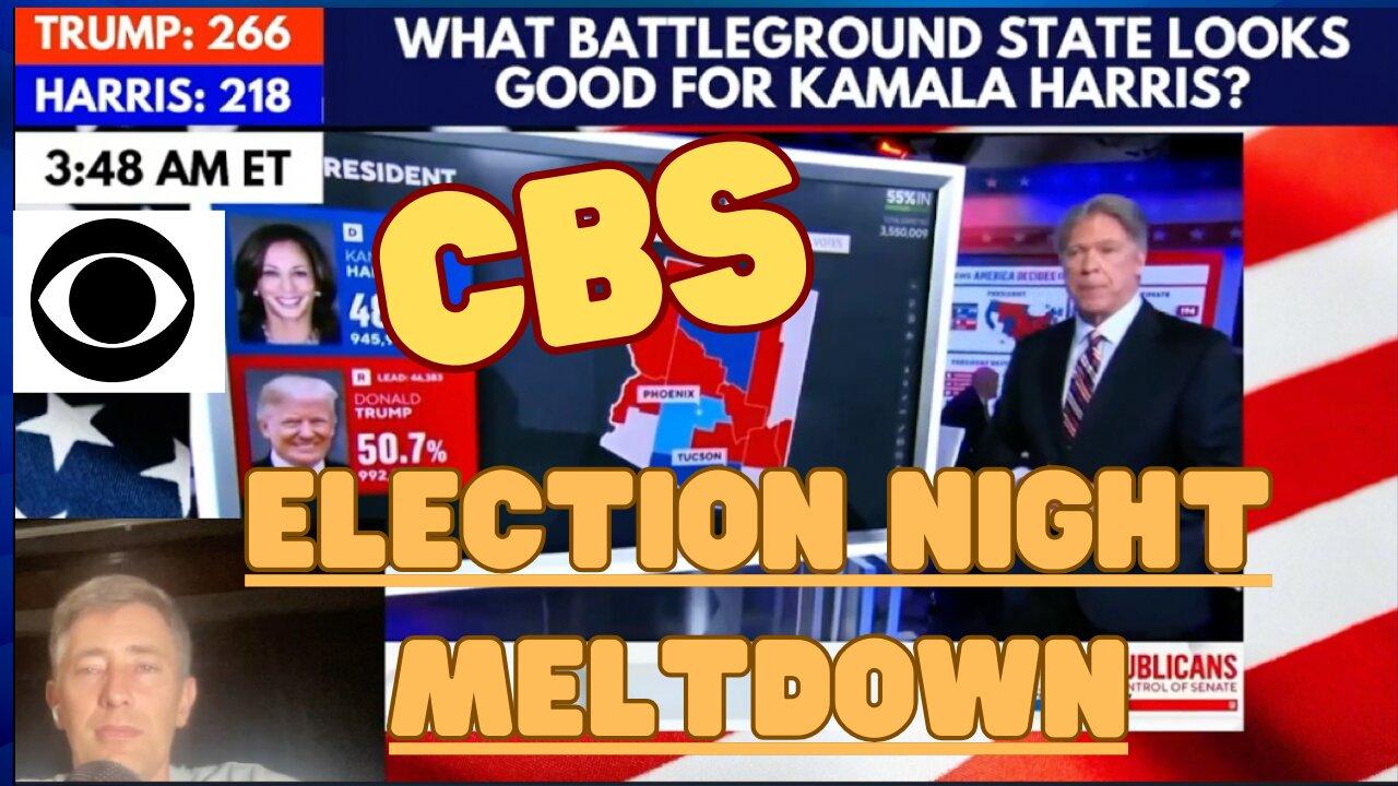 CBS Election Night Meltdown; Gayle King + Co andTheir TDS Rants