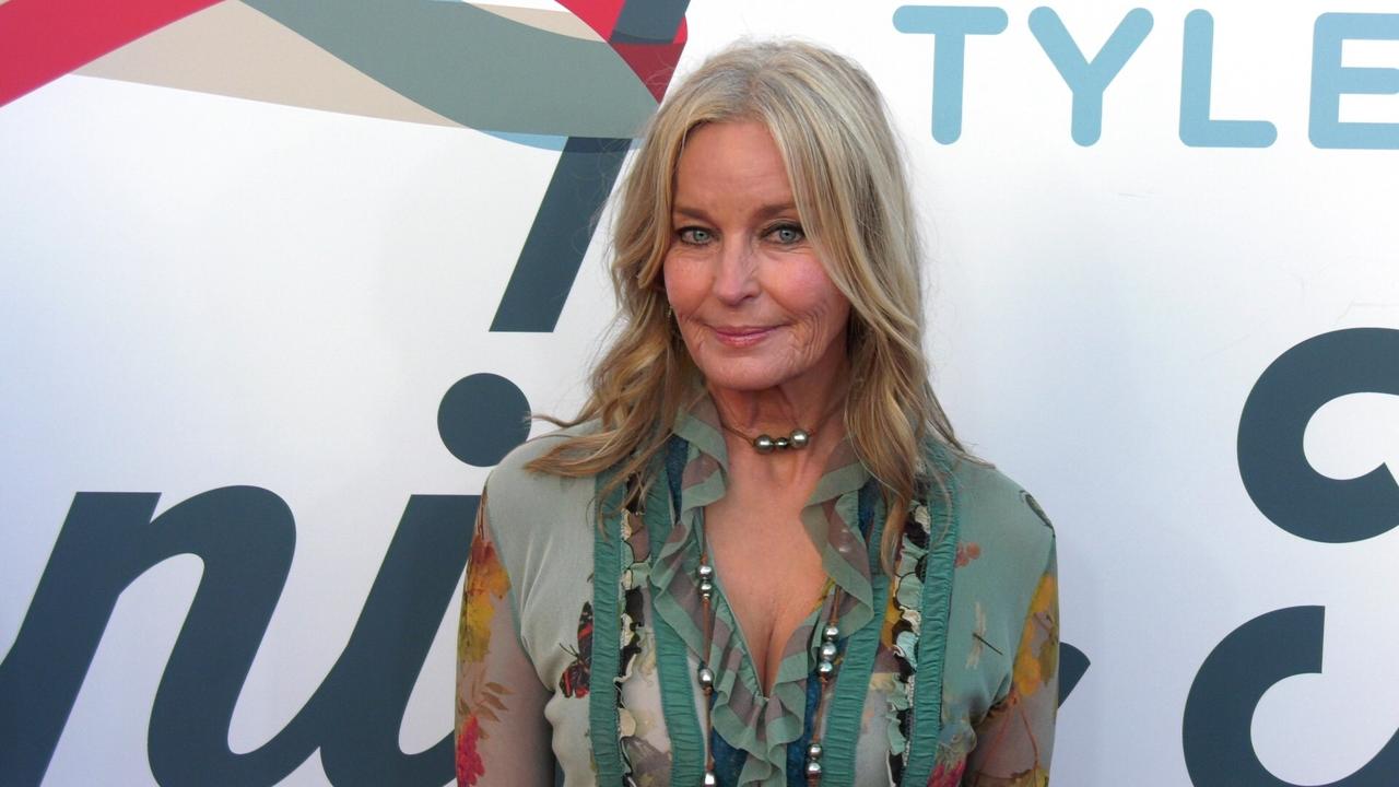 Bo Derek on the red carpet at Steven Tyler’s 6th annual Grammy Awards viewing party