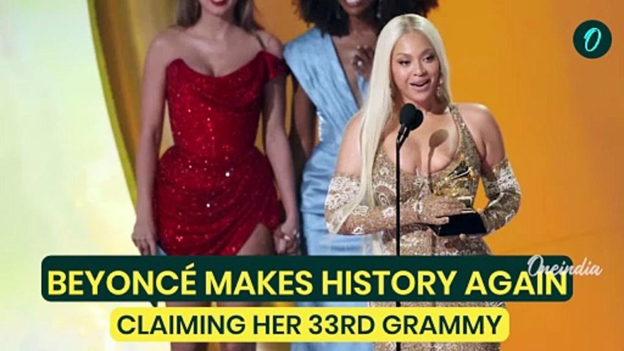 Grammy Awards 2025: Beyoncé Shatters Records, Wins 33rd Grammy & Dominates Night with 11 Nominations