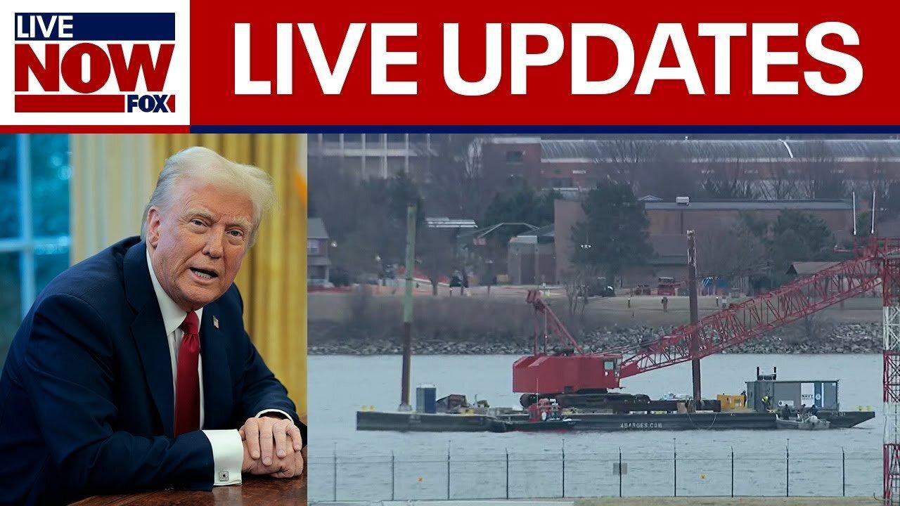 WATCH: Trump tariffs latest, DC crash recovery operations | LiveNOW from FOX