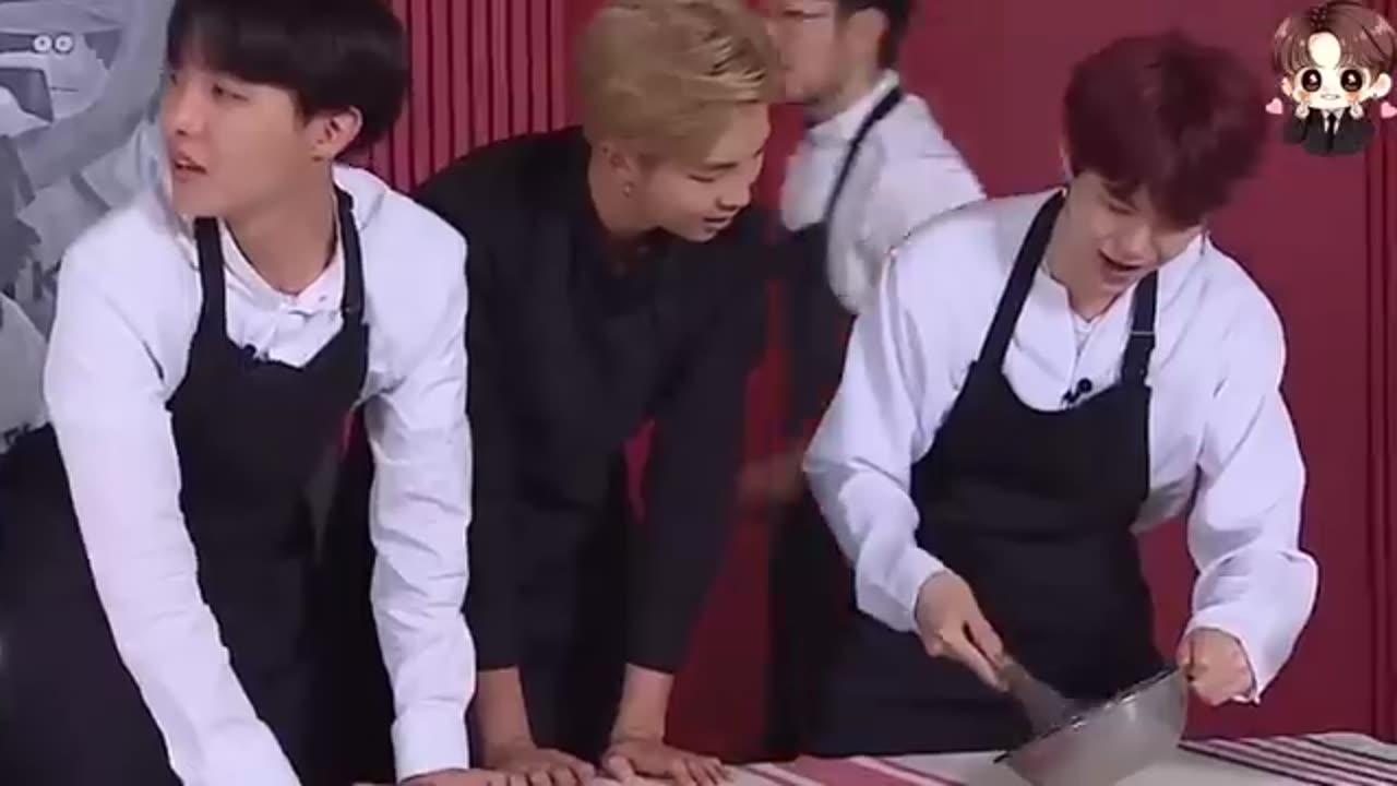 BTS cooking in 5 star