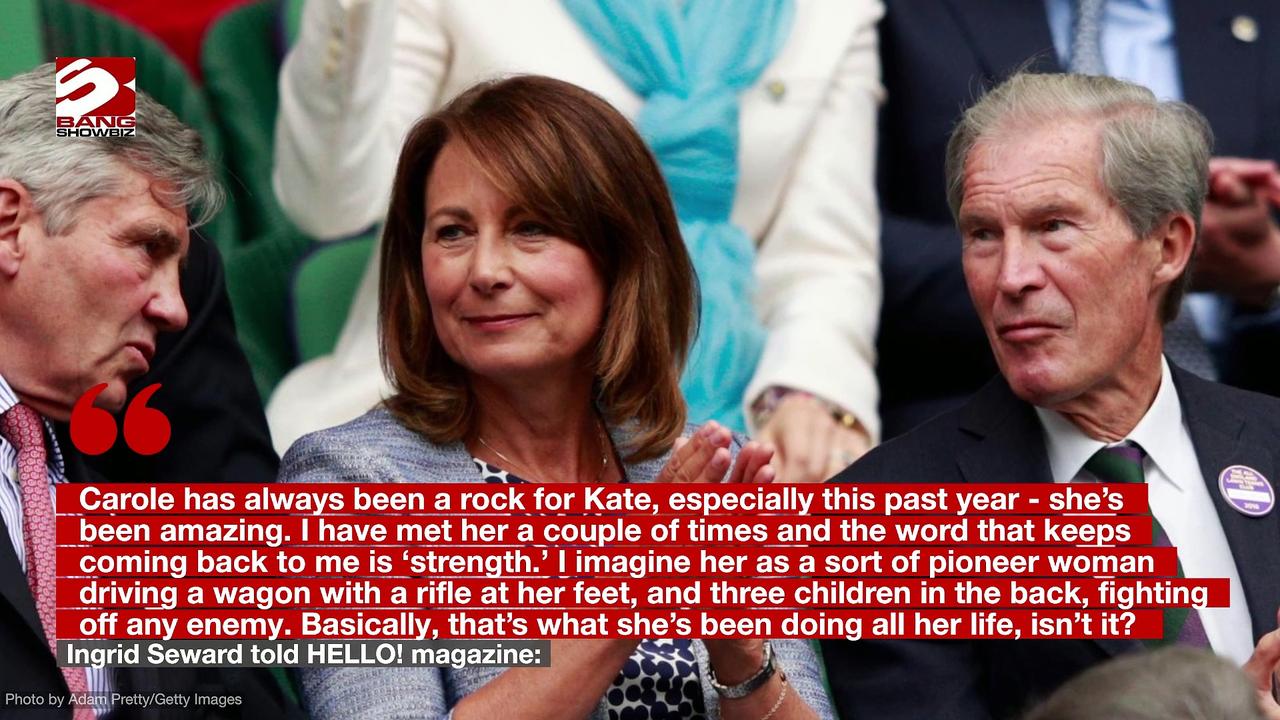 Carole Middleton has been 'a rock' for Catherine, Princess of Wales