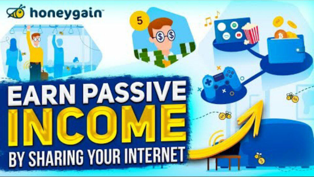 EARN PASSIVE INCOME BY SHARING YOU INTERNET