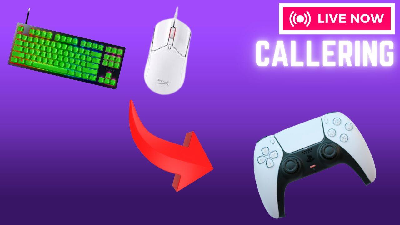 🔴LIVE - Fortnite - Day 1 of K&B to Controller - Callering