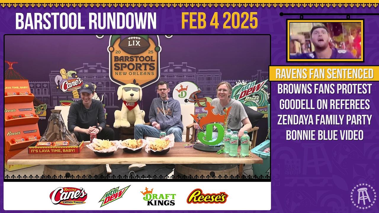 Roger Goodell Fights Back on Rigged Games Rumors - Barstool Rundown - February 4th, 2025