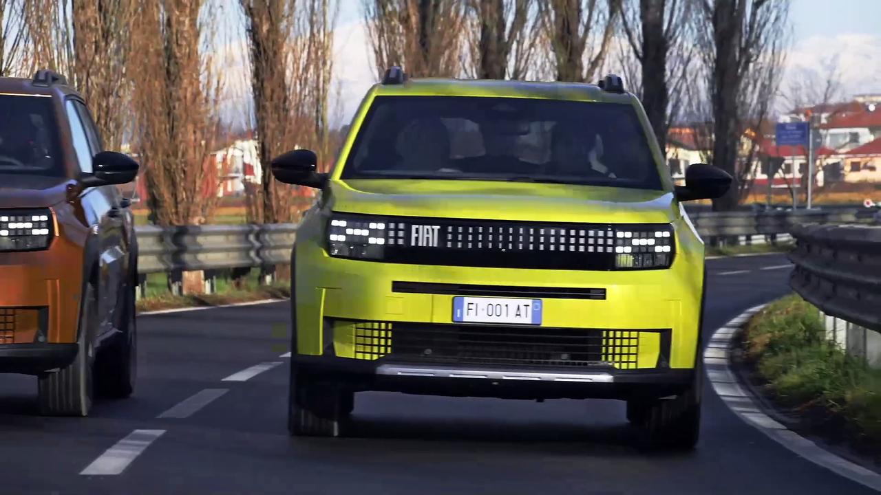 Fiat Grande Panda Range Driving Video