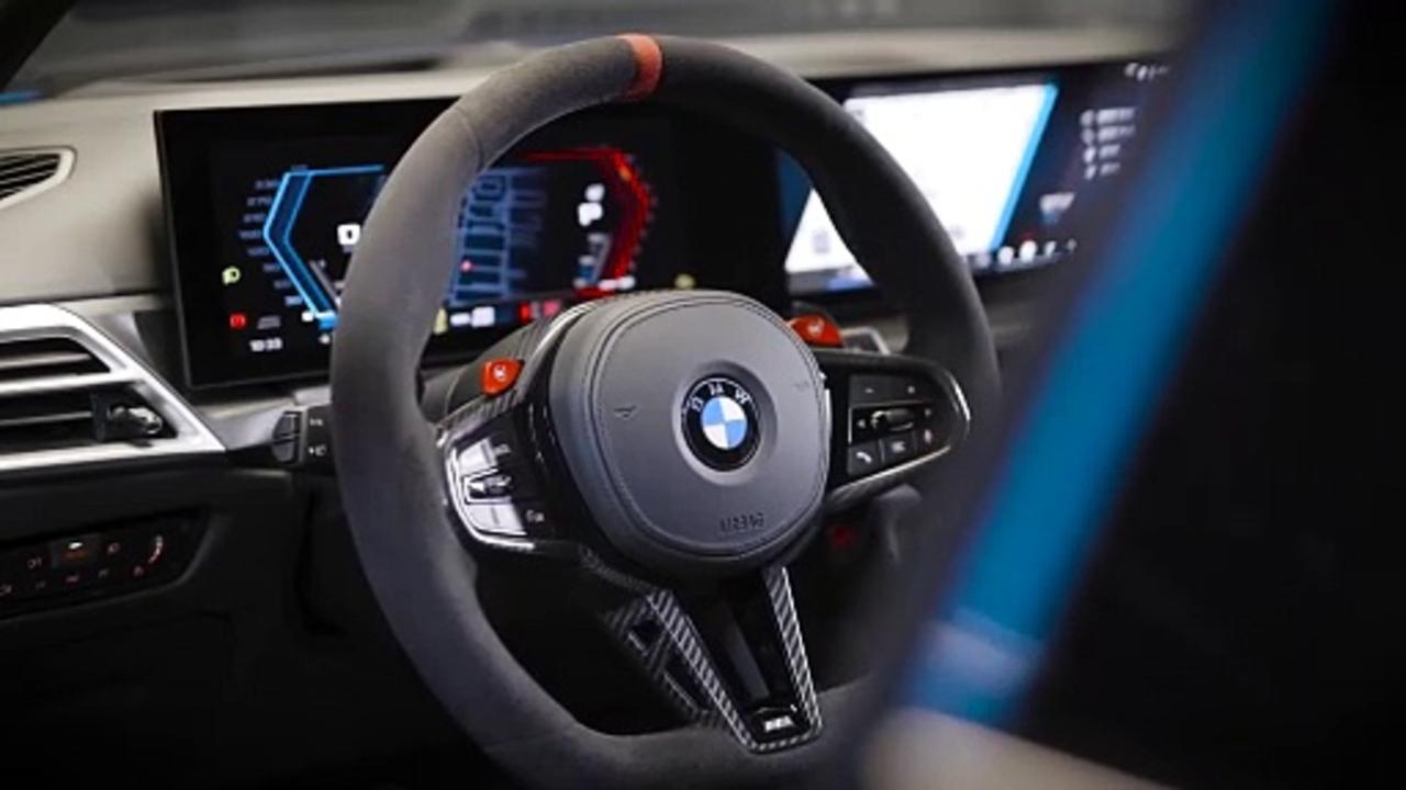 The first-ever BMW M3 CS Touring Interior Design