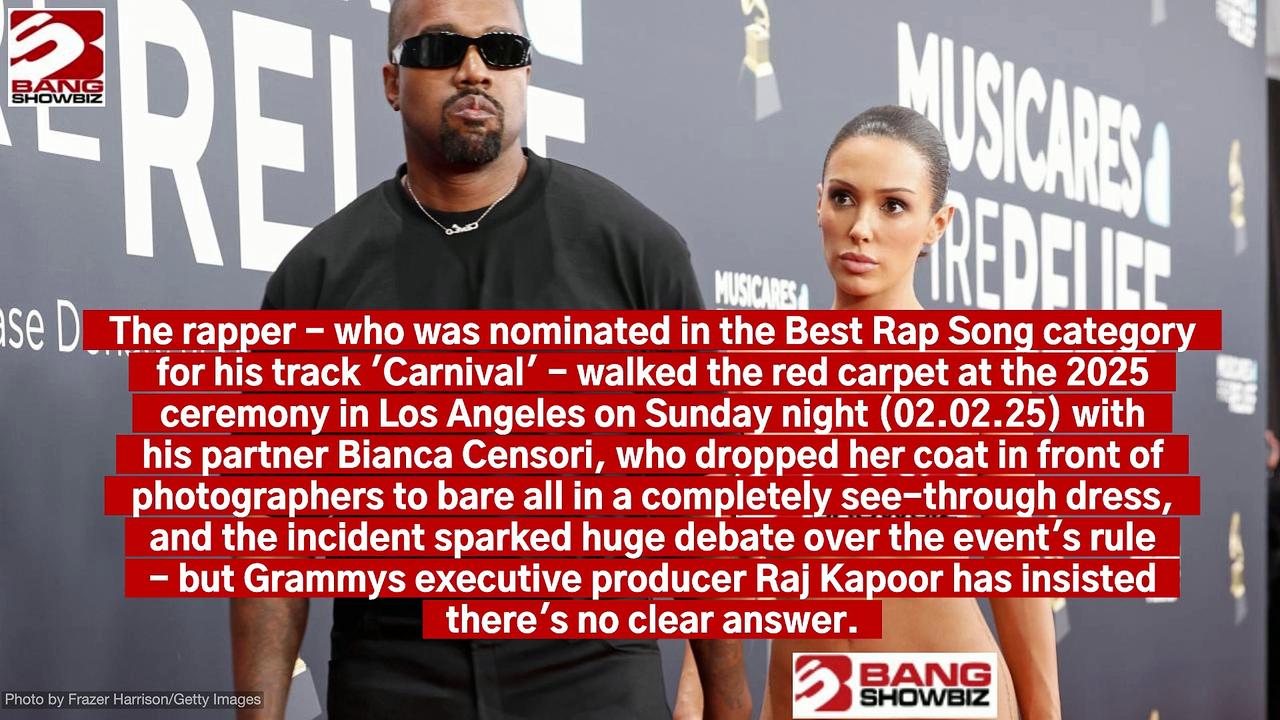 Grammy producer speaks out on Kanye West and Bianca Censori's stunt