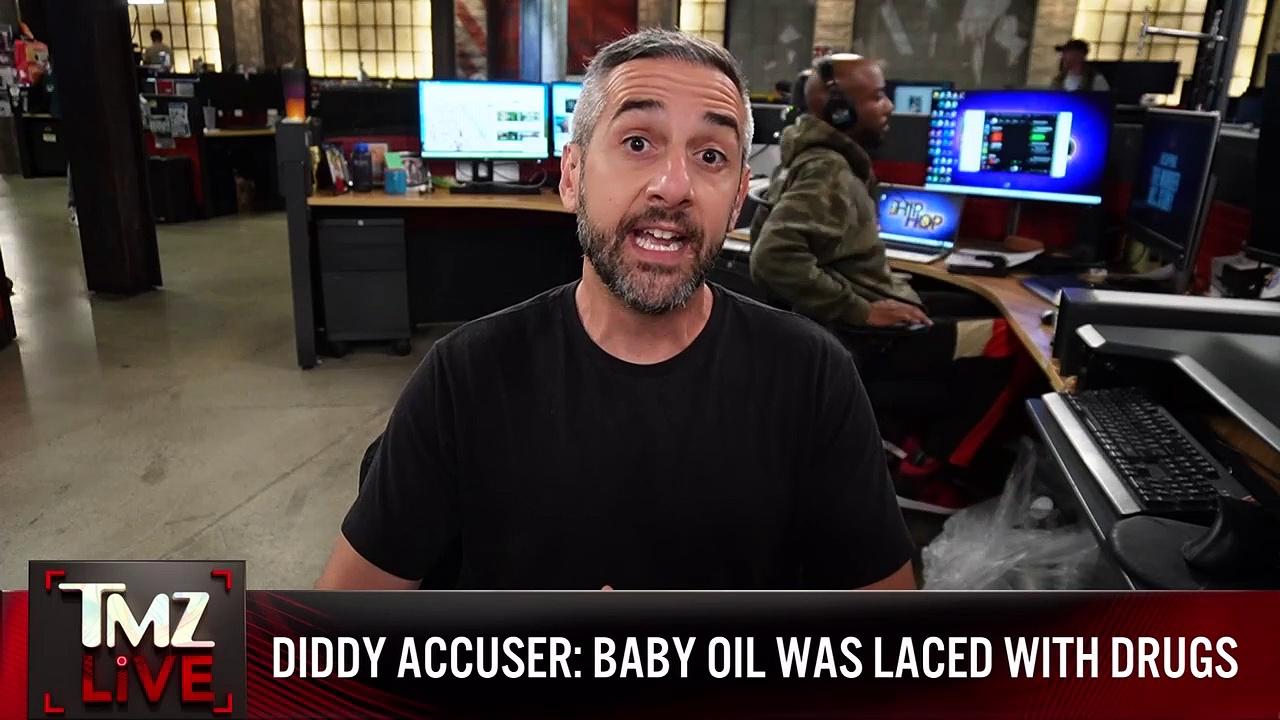 Diddy Coated Accuser's Body With Baby Oil Before Sexual Assaults, Lawsuit Claims | TMZ Live