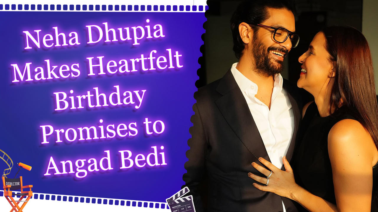 Neha Dhupia Celebrates Angad Bedi’s Birthday with a Heartfelt Promise