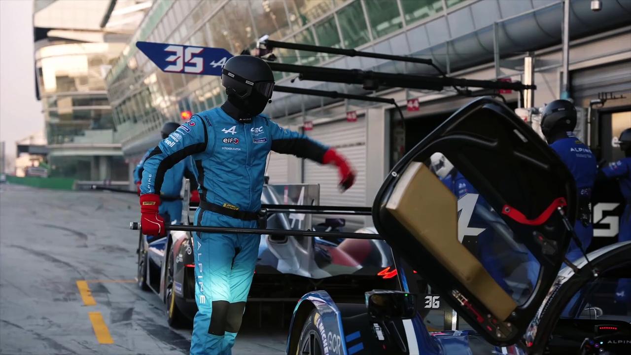 Alpine Endurance Team - 2025 WEC Season Pre-season - Test drive