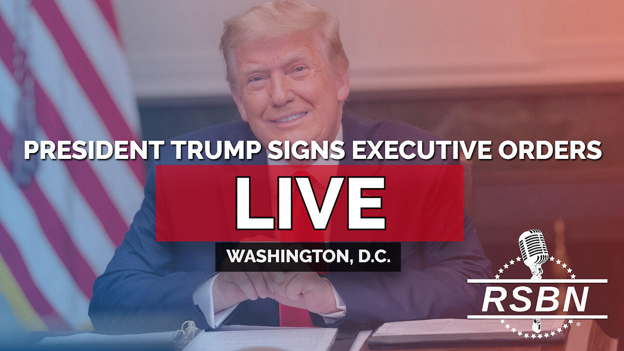 LIVE: President Trump Makes a Faith Announcement and Signs Executive Orders - 2/7/25