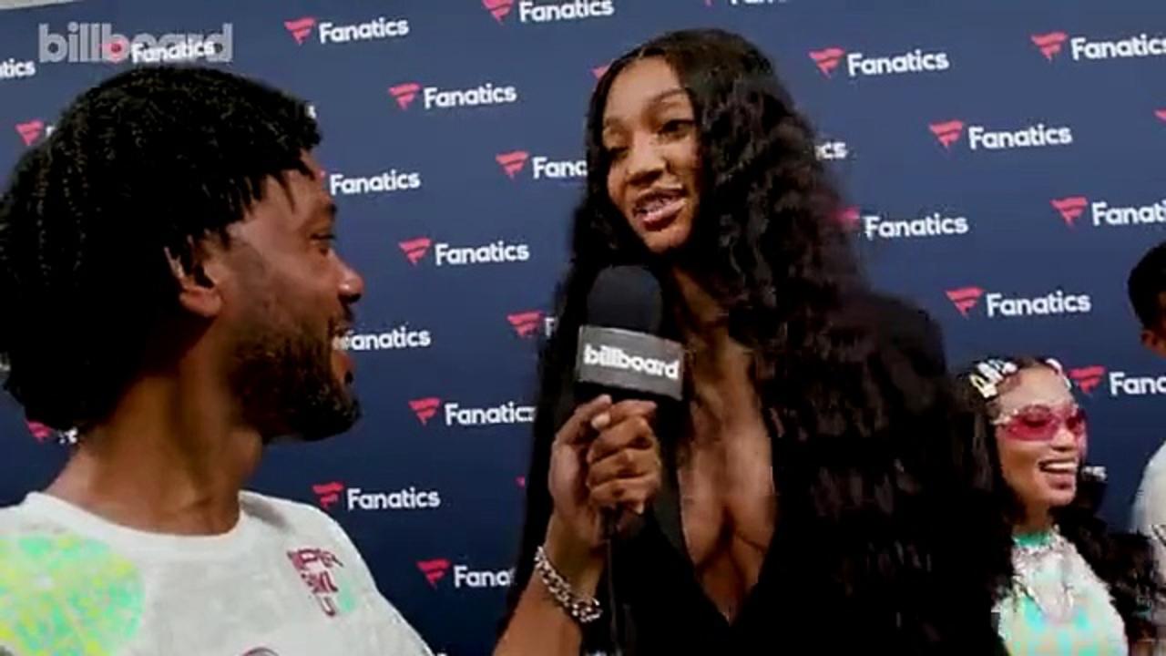 Angel Reese On Playing In the Unrivaled League & Inspiring Other Girls | 2025 Fanatics Super Bowl Party