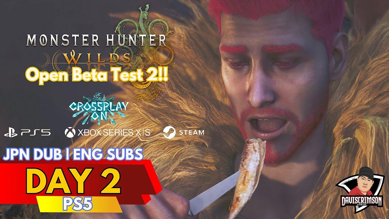 Continue Of My Test With Demo!! | Monster Hunter Wilds Open Beta Test 2(PS5) Day 2!!