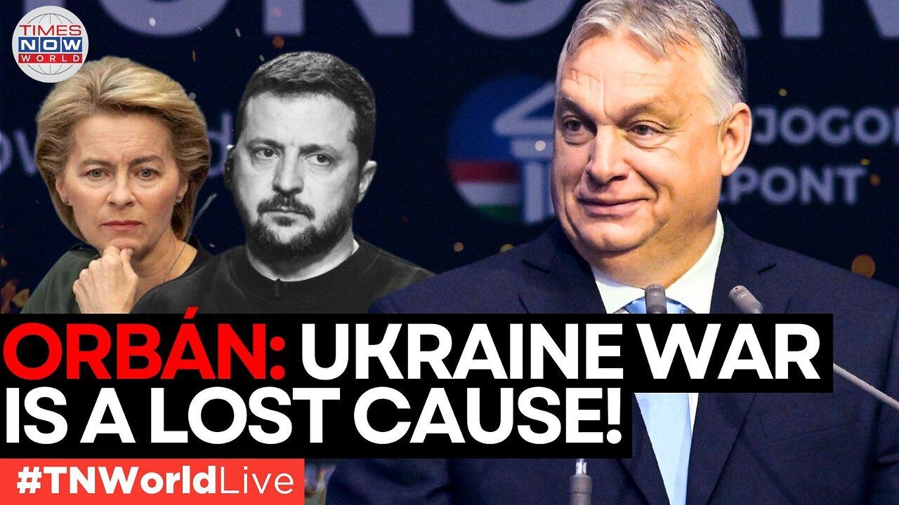 LIVE: Viktor Orbán DECLARES WAR on Brussels & Ukraine Aid!