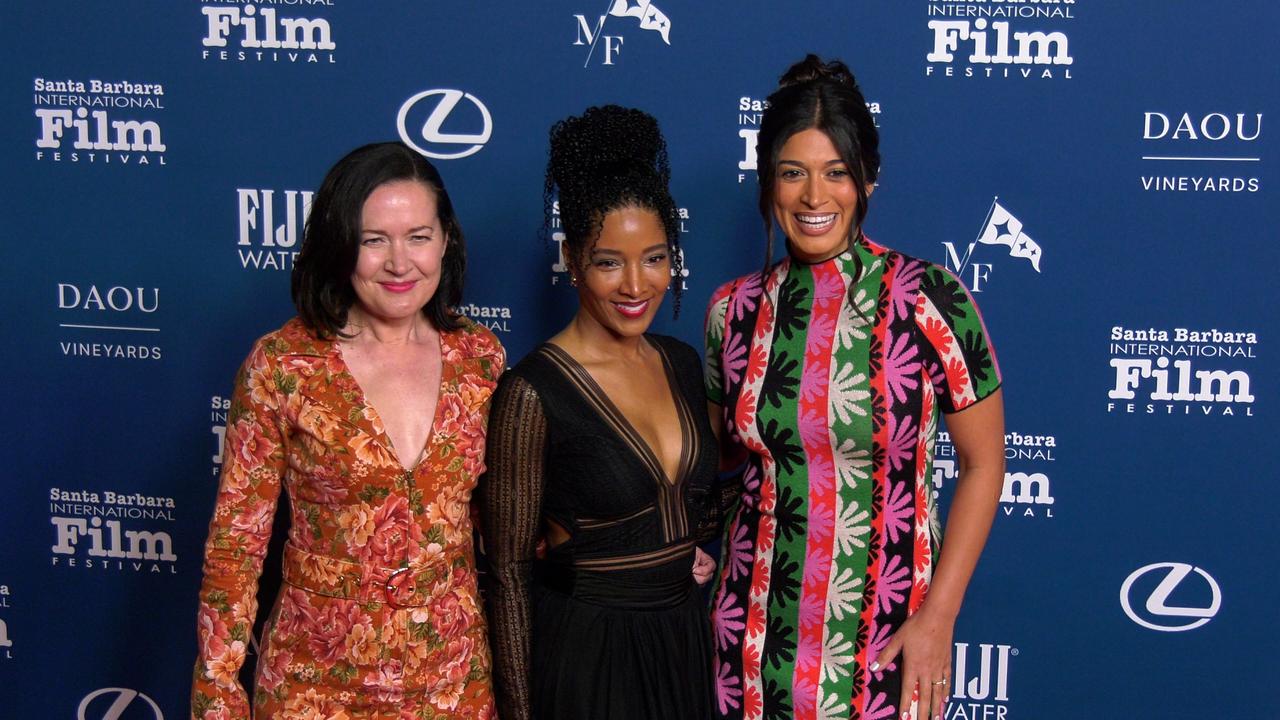 Noree Victoria, Bel Delia, and Jessica Damouni 2025 SBIFF 'Virtuosos Award' Red Carpet