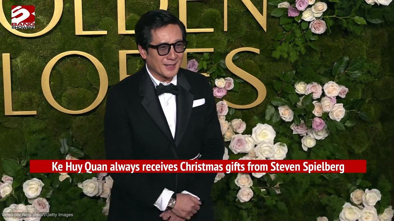 Ke Huy Quan always gets Christmas gifts from Steven Spielberg