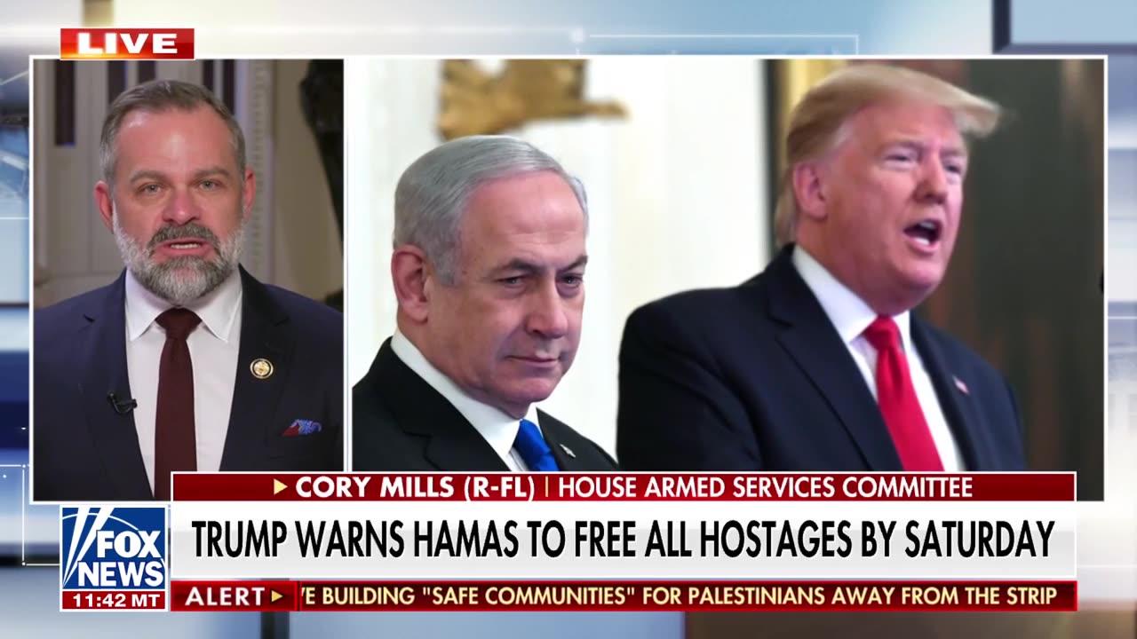 Trump calls on Hamas to release all hostages by Saturday