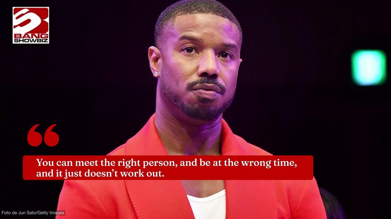 Michael B. Jordan is too 'work focused' to go looking for love