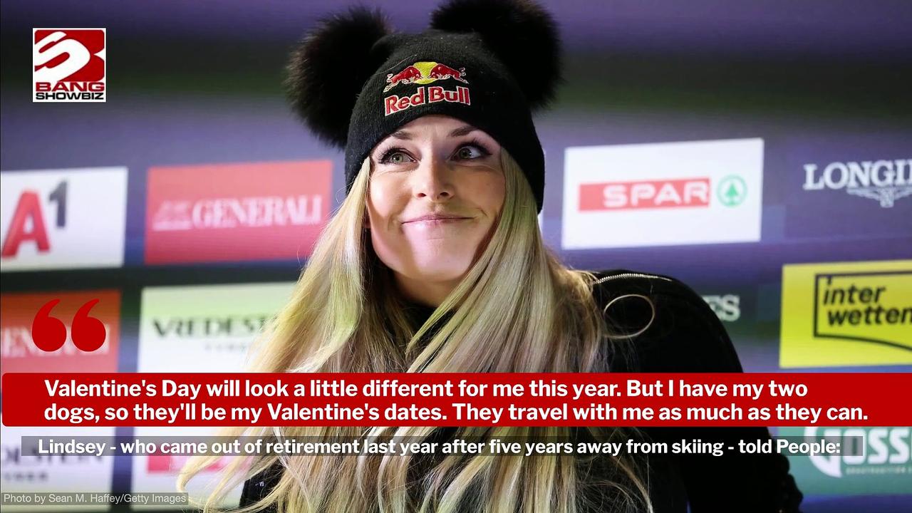 Lindsey Vonn is happy to be single