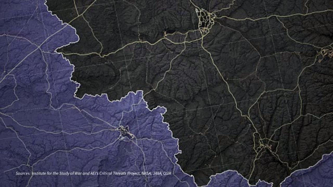 ANIMATED MAP: changes in the Ukrainian incursion into Russia, near Kursk