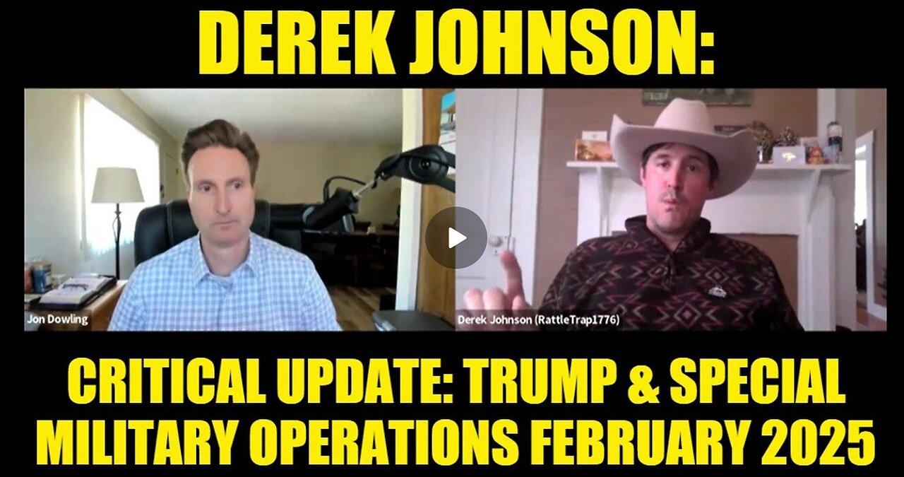 Derek Johnson - Jon Dowling,Derek Johnson, SG Anon, Guru & Riccardo Bosi : Critical Update: Trump & Special Military Ope