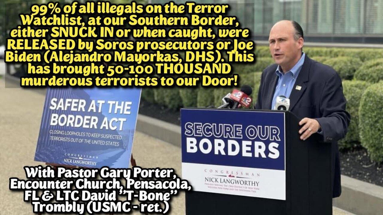 LIVE!  MARATHON! JOE BIDEN HAS BROUGHT TERRORISTS TO OUR BORDER! wE EXPOSE HIS CRIMINAL BEHAVIOR, ALEJANDRO'S CRIMINAL; BEH