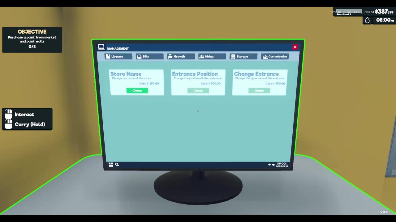 Let's Play the new update for Supermarket Simulator and see what its all about