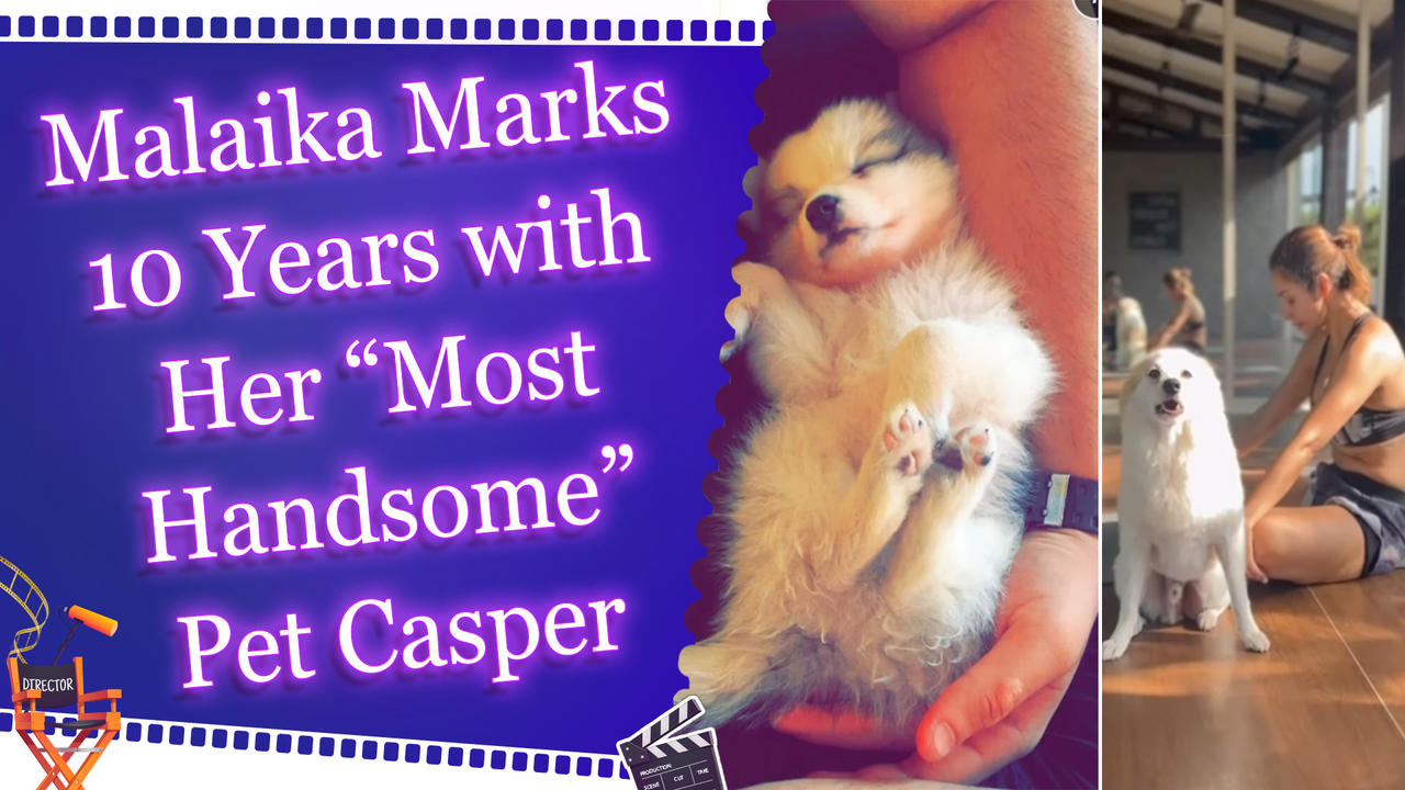 Malaika Celebrates 10 Years with Casper: “The Centre of Our Lives