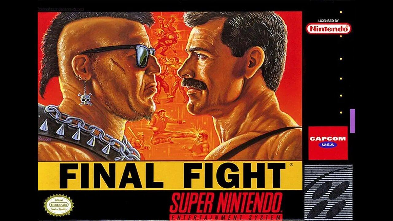 Final Fight SNES 1990 Nintendo LIVE Playthrough - Retro Games Live Gameplay