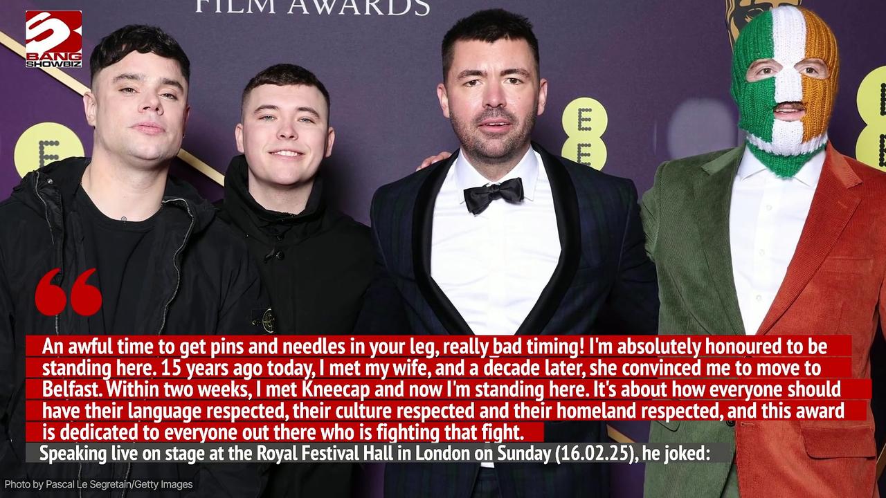 Rich Peppiatt dedicated his EE BAFTA Award for Outstanding Debut to those 'fighting' for their culture