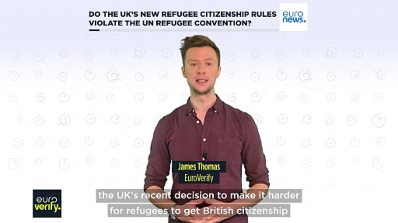 Do the UK's new refugee citizenship rules violate the UN Refugee Convention?