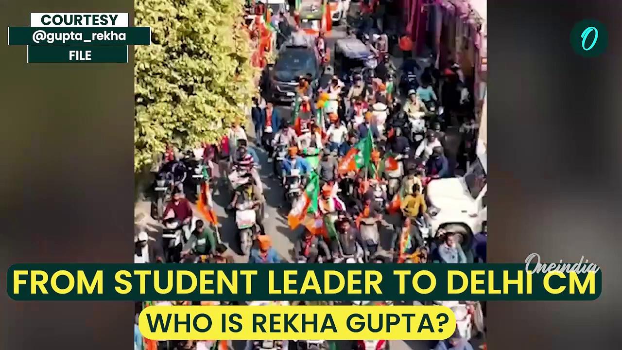 Rekha Gupta Becomes Delhi’s New CM: BJP Chooses First-Time MLA Over Veterans | Who is Her Deputy?