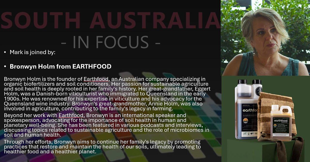 Mark catches up with Bronwyn Holm from EARTHFOOD about her upcoming tour.