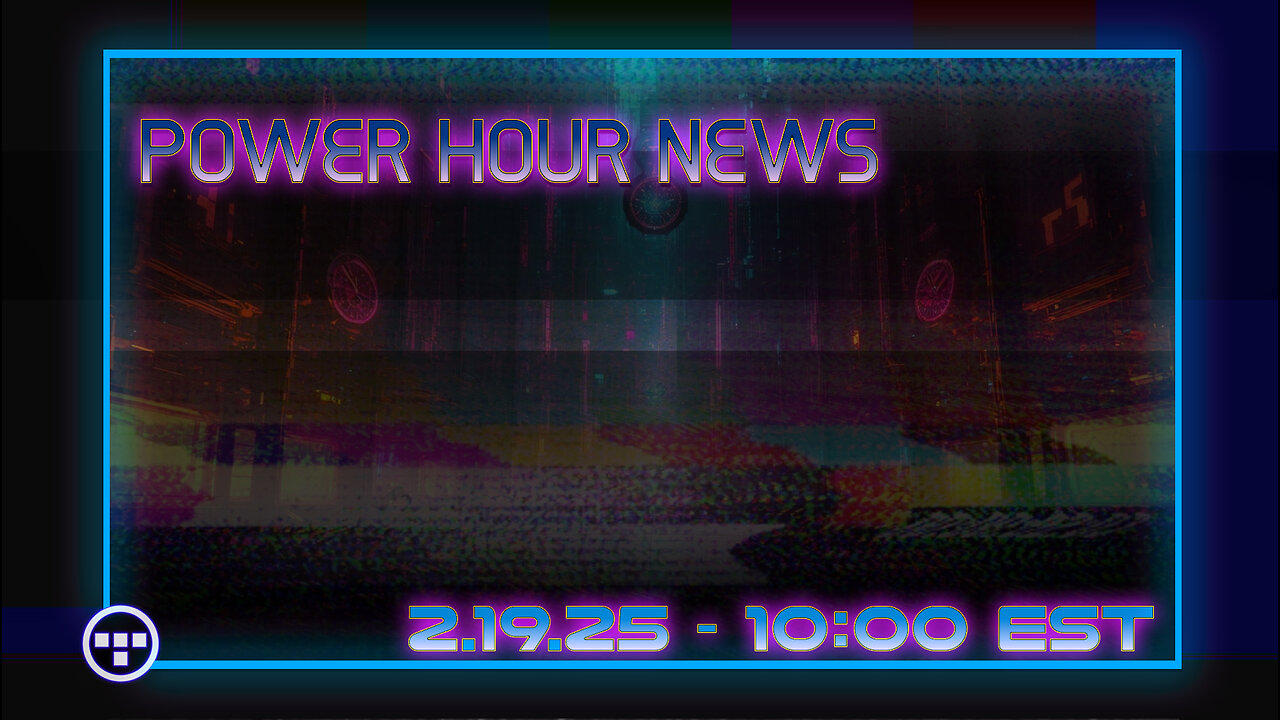 🔴Your Morning Power Hour News Show - Tron -2.19.25 10:00 EST🔴