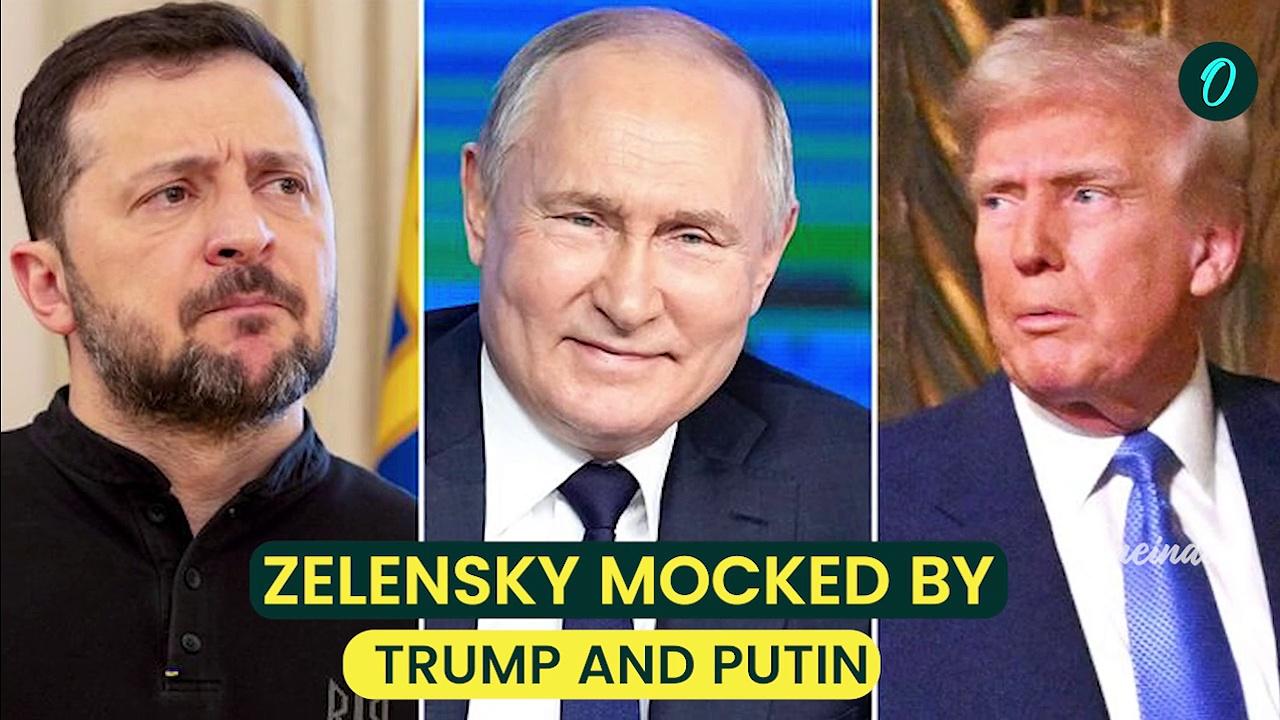 Trump, Putin Secret Deal? Putin Mocks Zelensky, Trump Blasts The 'Dictator', Sides With Russia