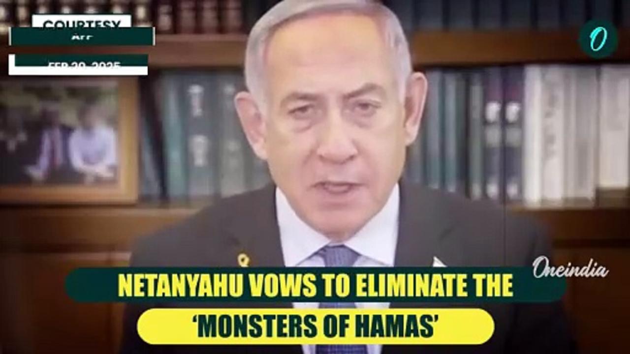 Netanyahu Slams Hamas for ‘Monstrous’ Coffin Display; Israel Declares War on ‘Death Cult’ Hamas