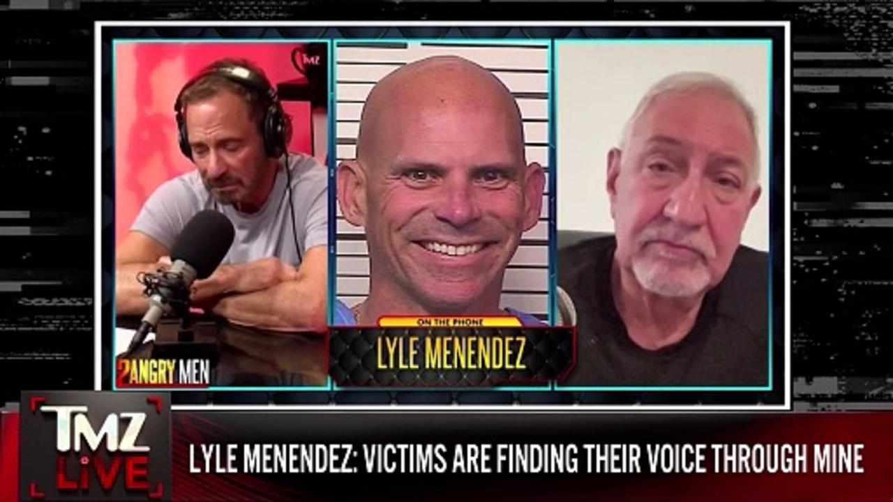 Erik and Lyle Menendez Talk About Being Attacked in Prison on '2 Angry Men' Podcast | TMZ Live