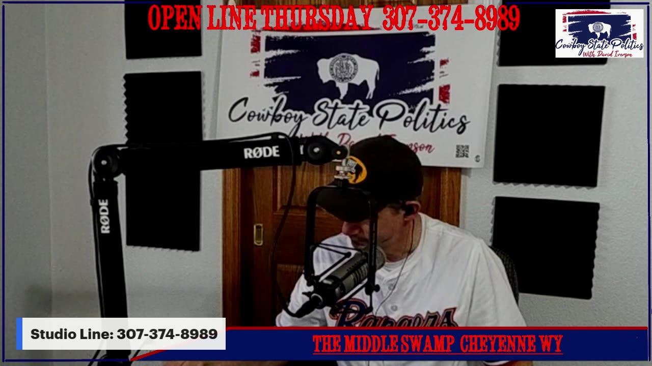 Cowboy State Politics Live Feb 20 - Open Line Thursday