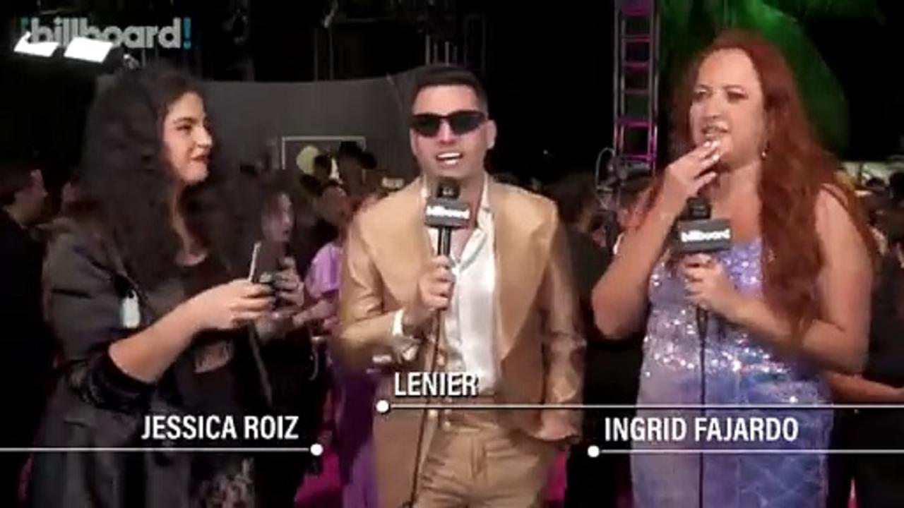 Lenier Talks Collaborating With Farinna on 'Ya Es Tarde' | Premio Lo Nuestro 2025