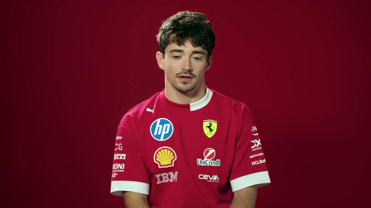 The Ferarri SF-25 revealed - Charles Leclerc