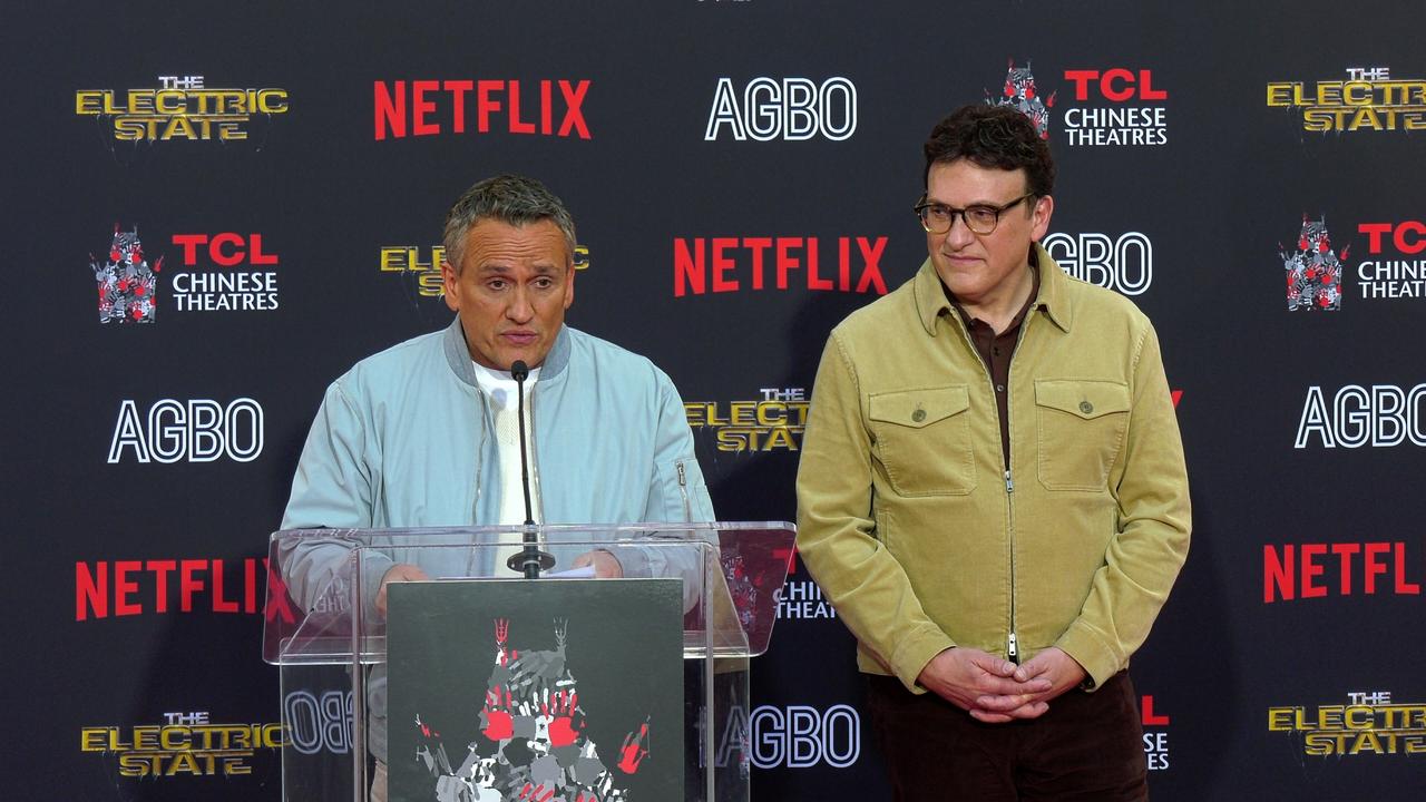 The Russo Brothers speech at their handprint and footprint ceremony at the TCL Chinese Theatre