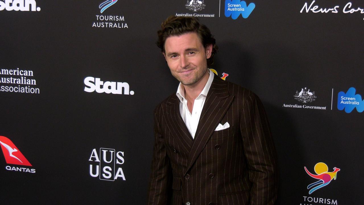 Callan McAuliffe attends the 22nd annual G'Day USA Arts Gala blue carpet event