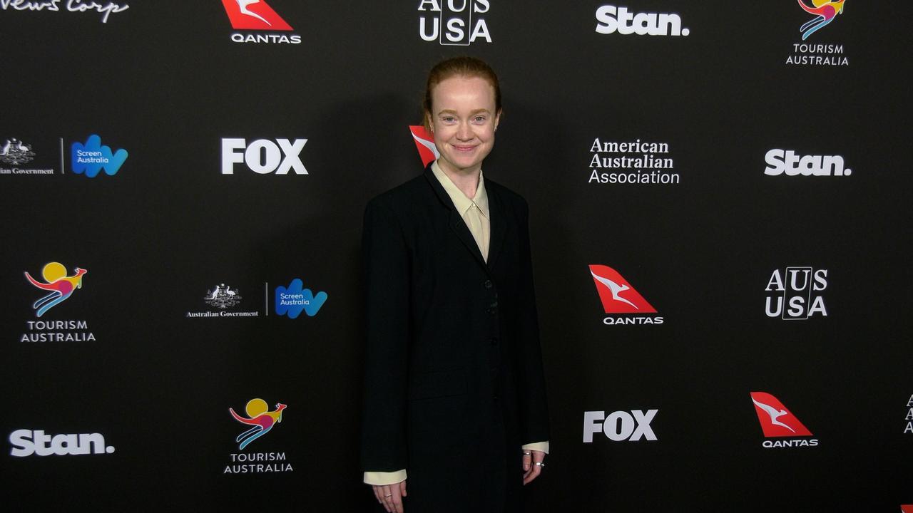 Liv Hewson attends the 22nd annual G'Day USA Arts Gala blue carpet event