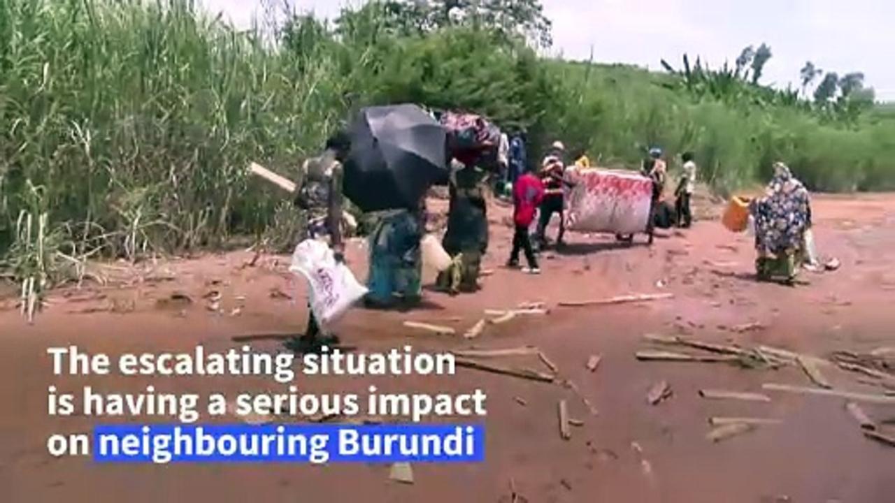 42,000 people fled eastern DRC to Burundi in two weeks, says UN