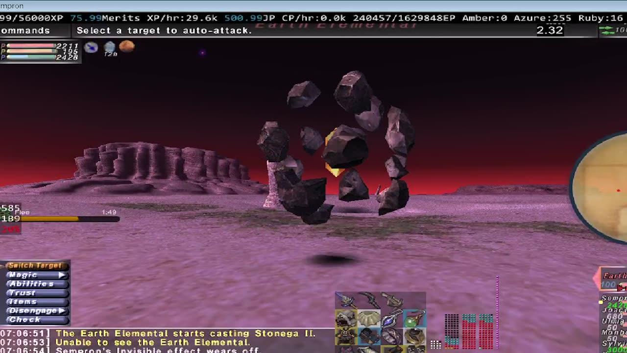 Playing Final Fantasy XI Online