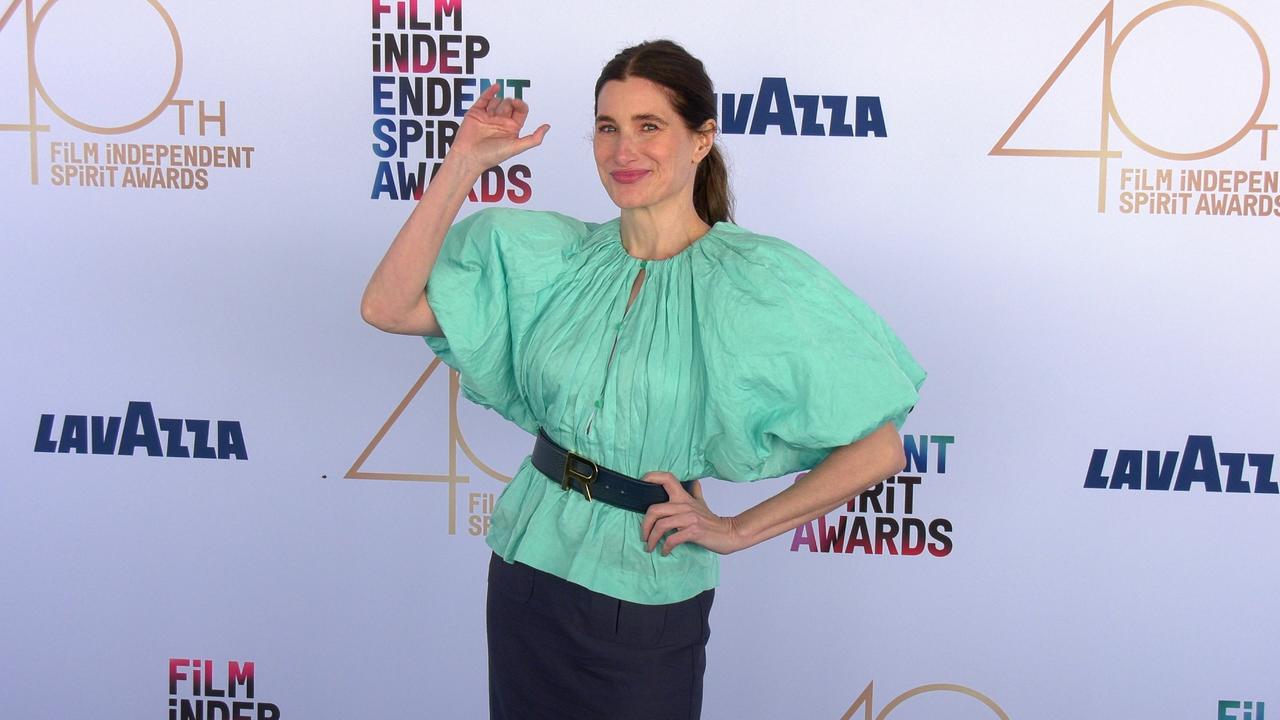 Kathryn Hahn 2025 Film Independent Spirit Awards Blue Carpet Arrivals