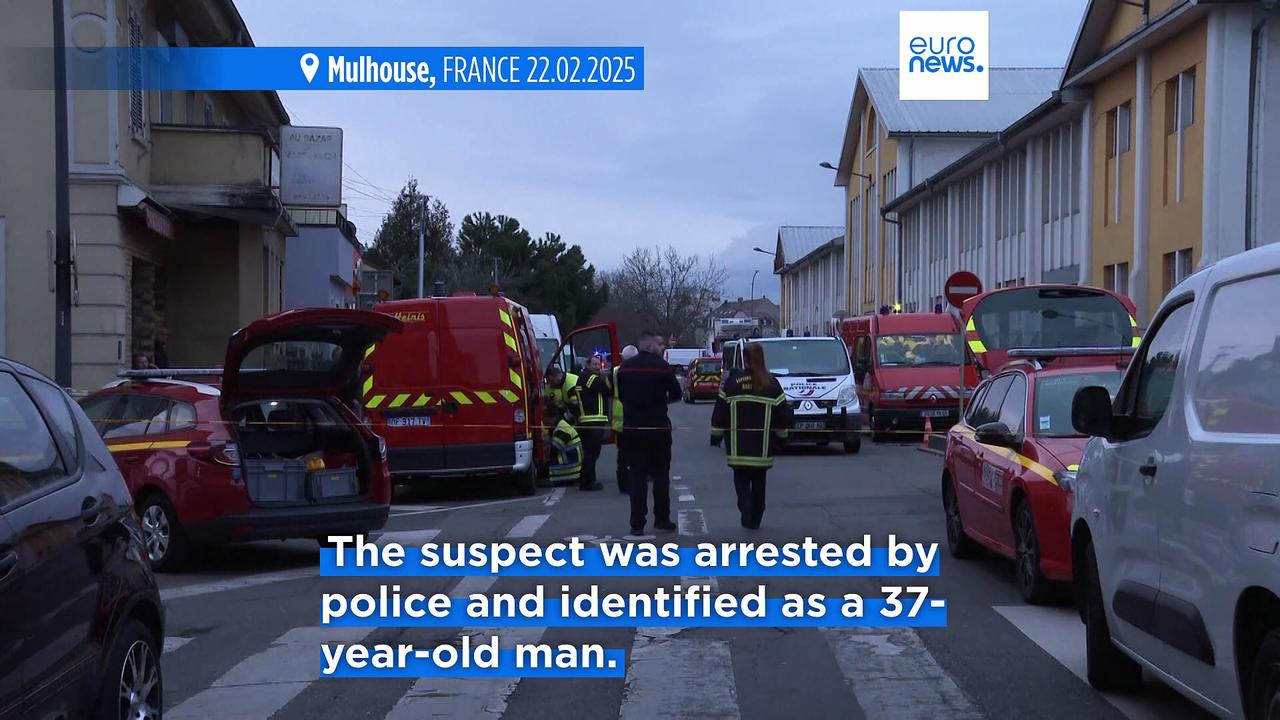 One person dead and several people injured after stabbing attack in the French city of Mulhouse