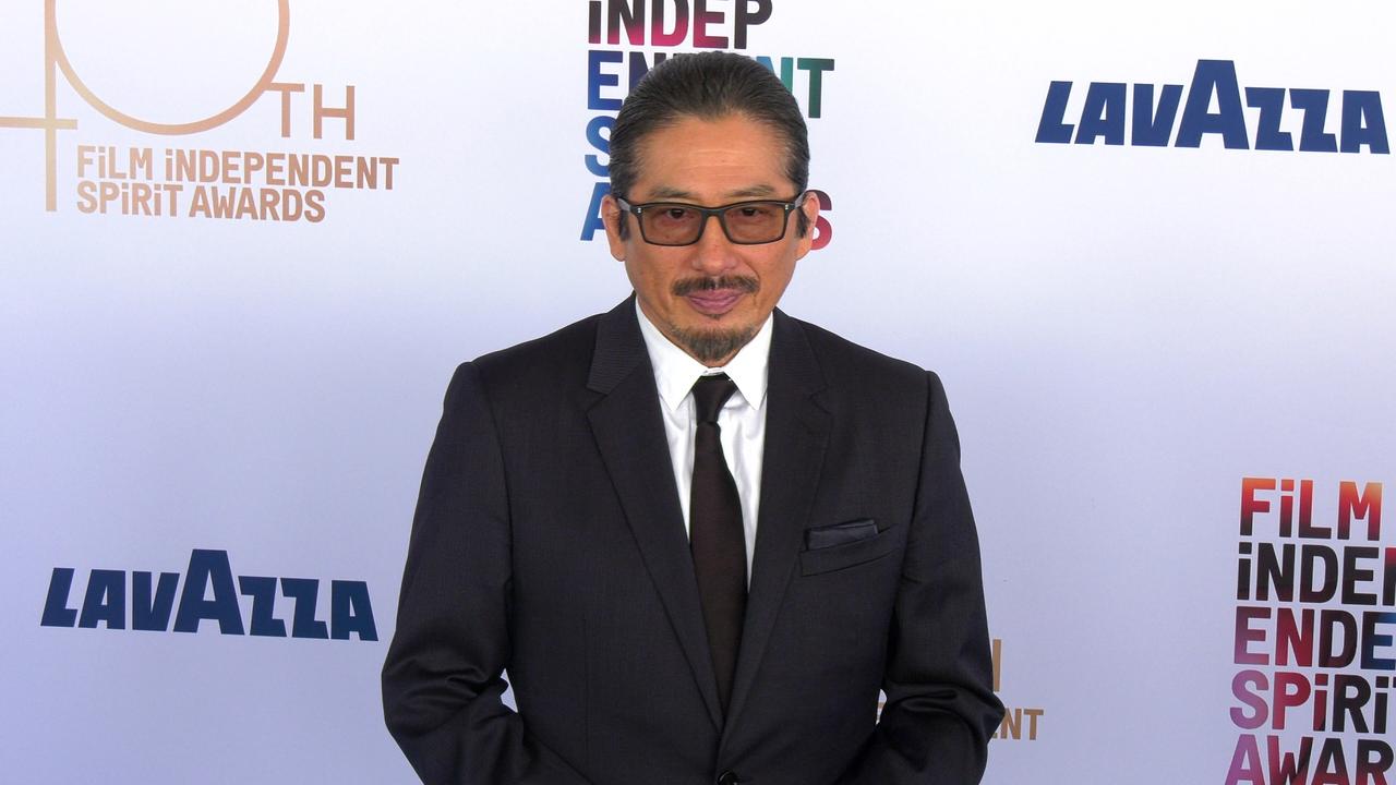 Shogun's Hiroyuki Sanada 2025 Film Independent Spirit Awards Blue Carpet Arrivals